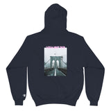 navy New York Delilah Wolf Pack Hoodie